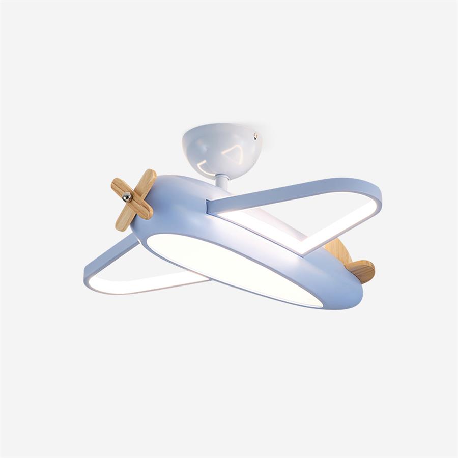 Ceiling Lamp Airplane for Kids’ Room with Playful Charm - Lamp Copper
