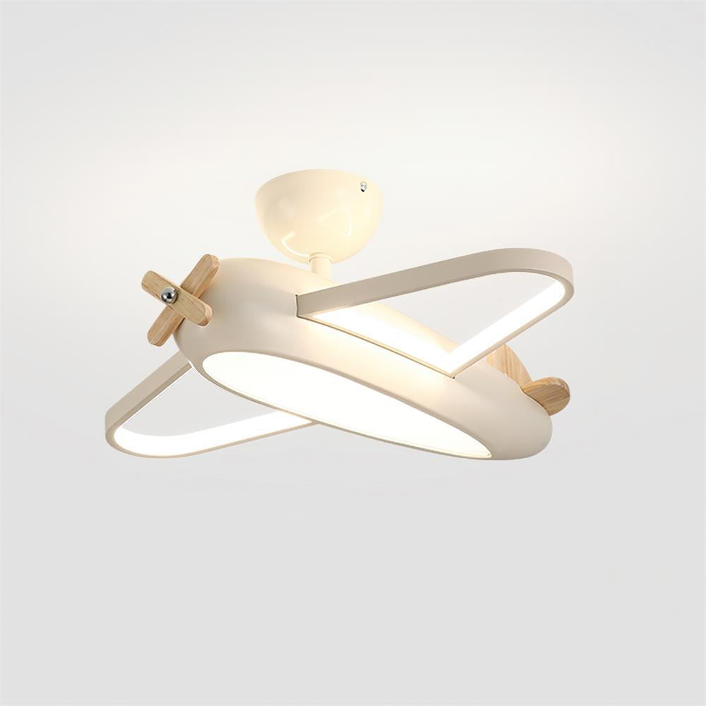 Ceiling Lamp Airplane for Kids’ Room with Playful Charm - Lamp Copper