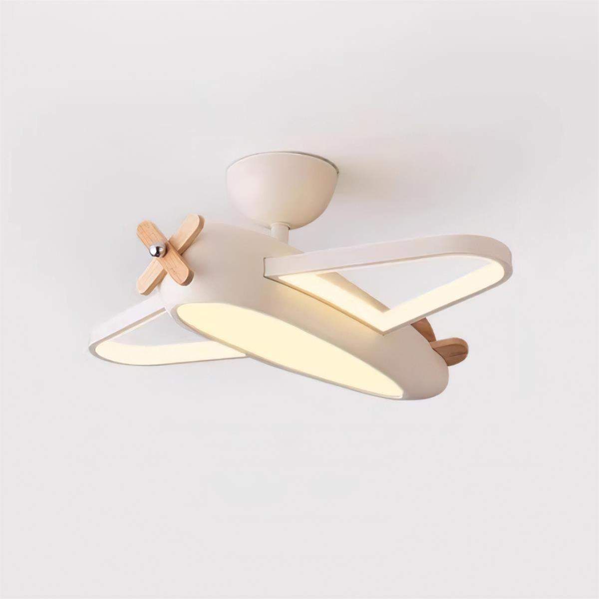 Ceiling Lamp Airplane for Kids’ Room with Playful Charm - Lamp Copper