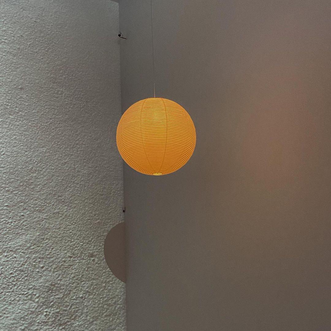 Sylin Pendant Swag Light Mulberry Silk - Lamp Copper