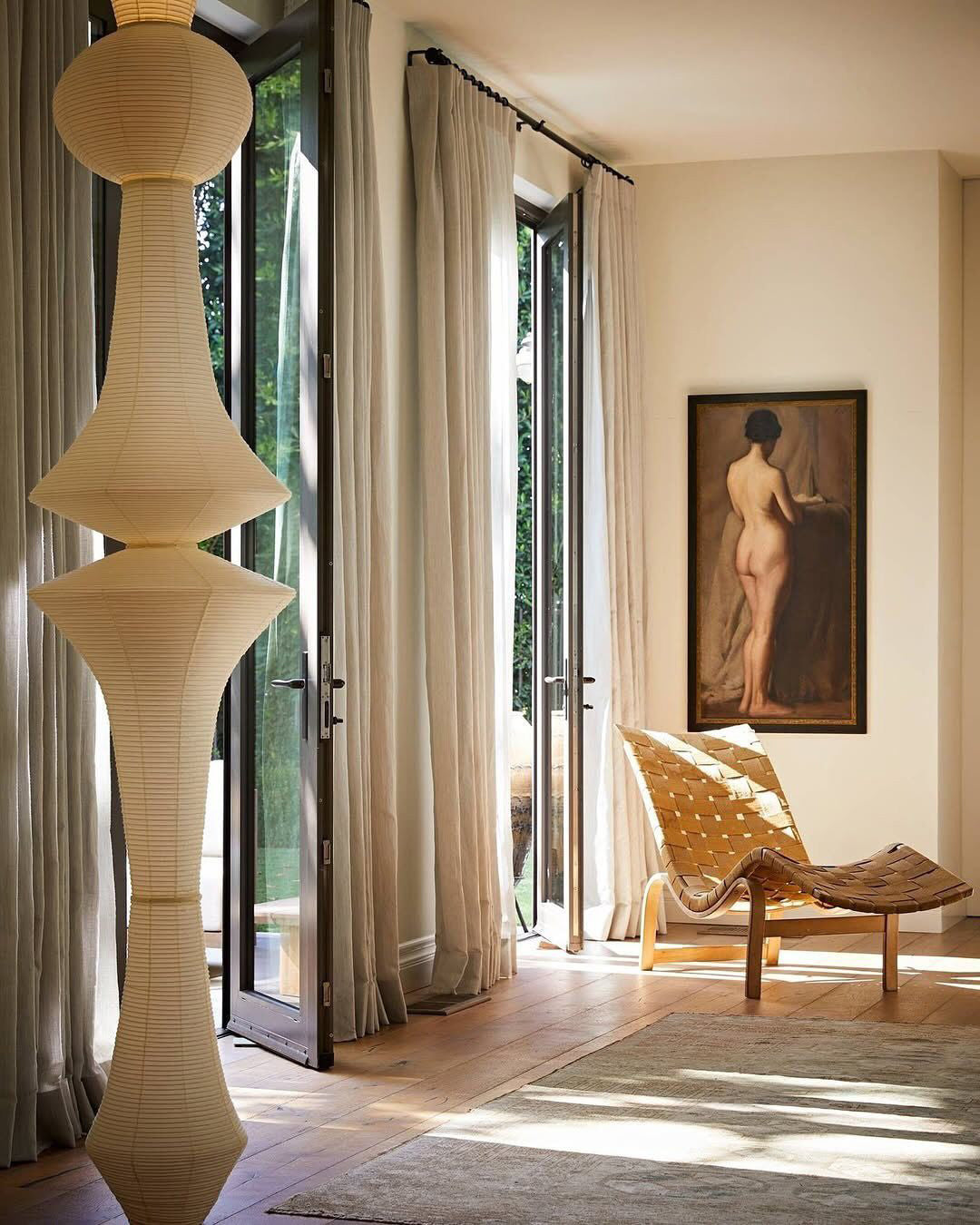 Zyora Sculptural Paper Pendant Lamp - Lamp Copper