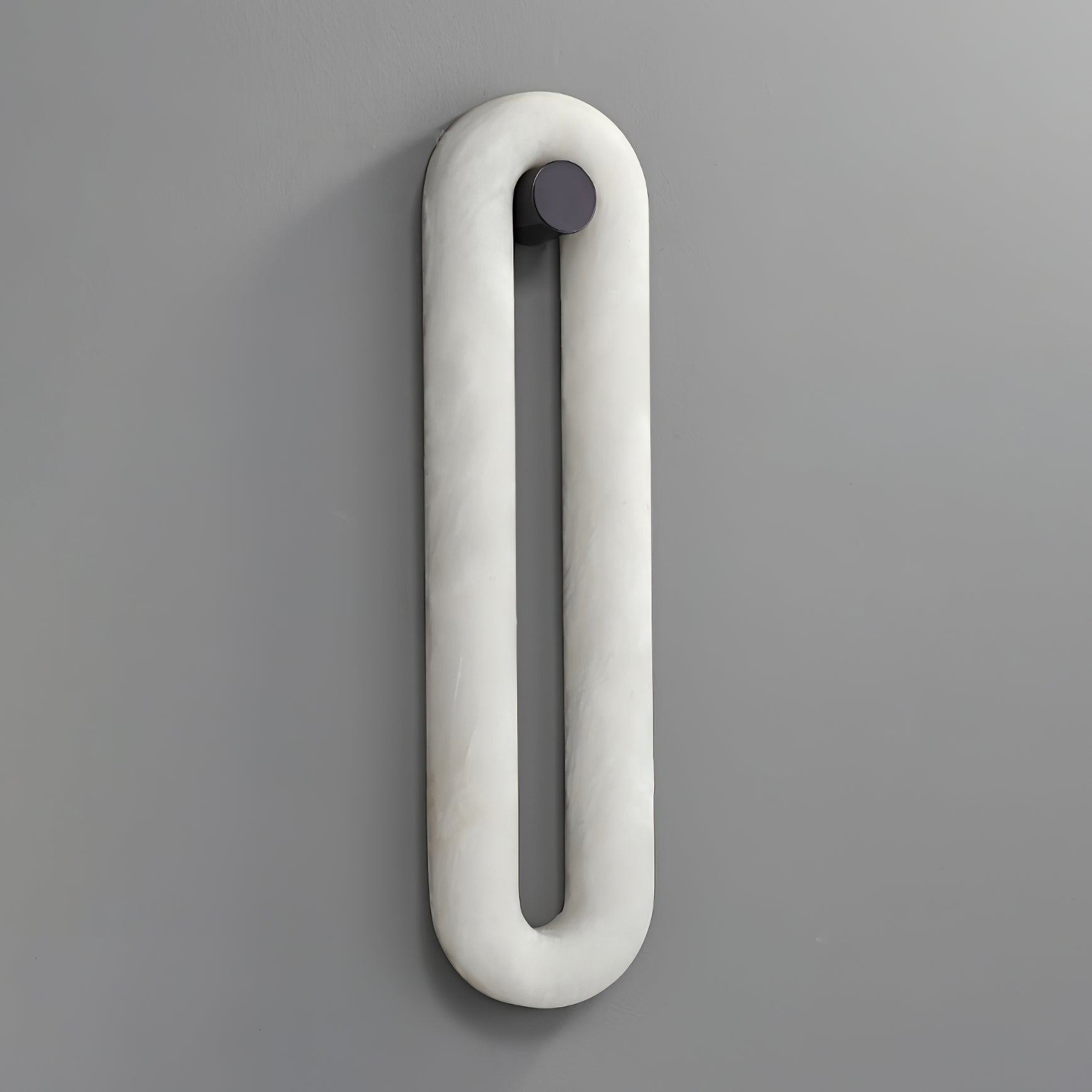 Aurea Modern Alabaster Wall Light - Lamp Copper