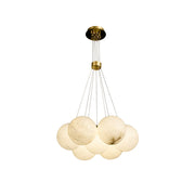 Norduvyd Individual Creativity Lunar Metal Chandelier - Lamp Copper