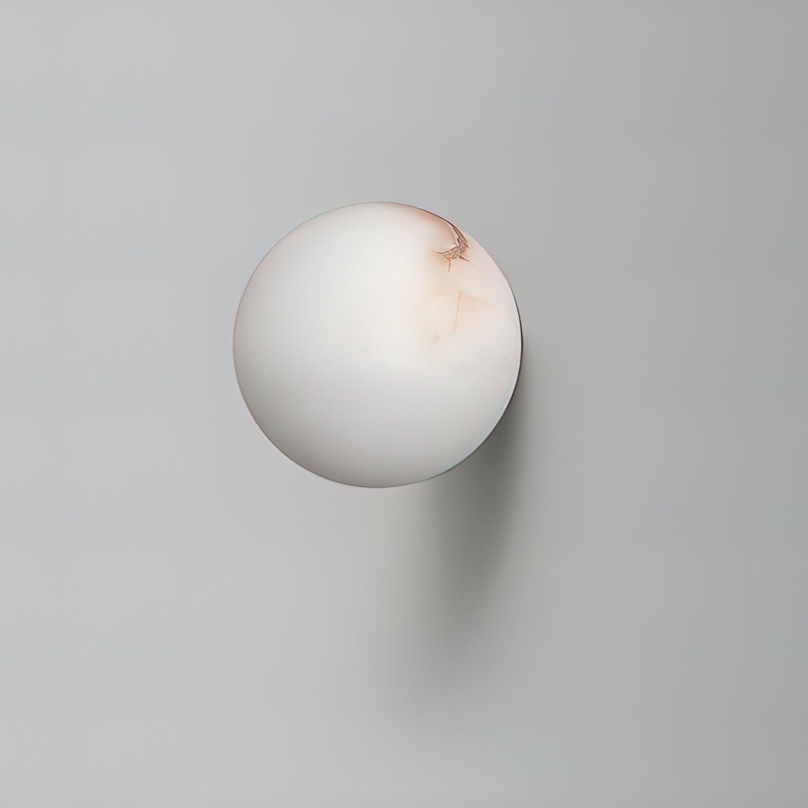 Vevinir Alabaster Globe Wall Light - Lamp Copper