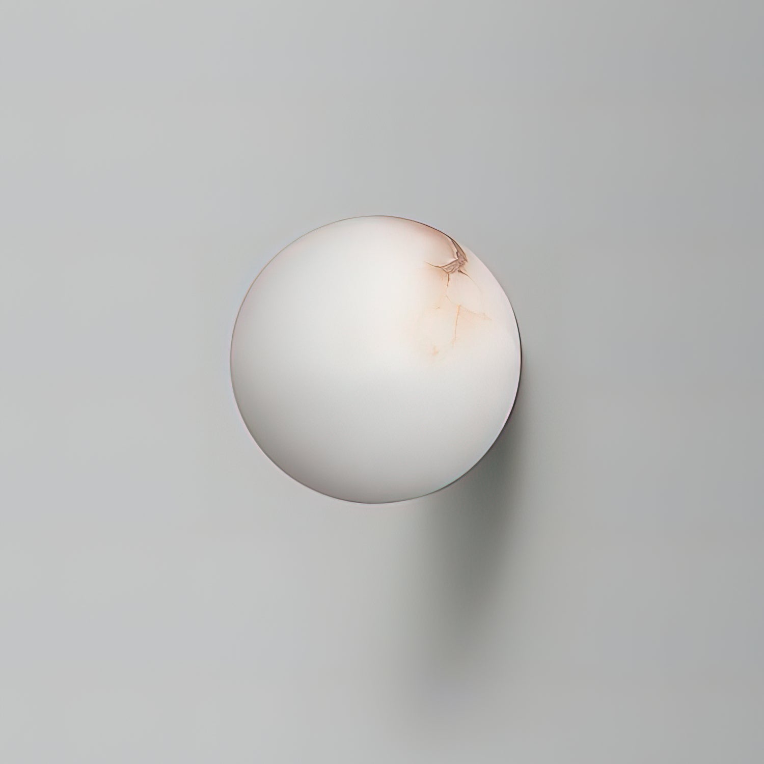 Vevinir Alabaster Globe Wall Light - Lamp Copper