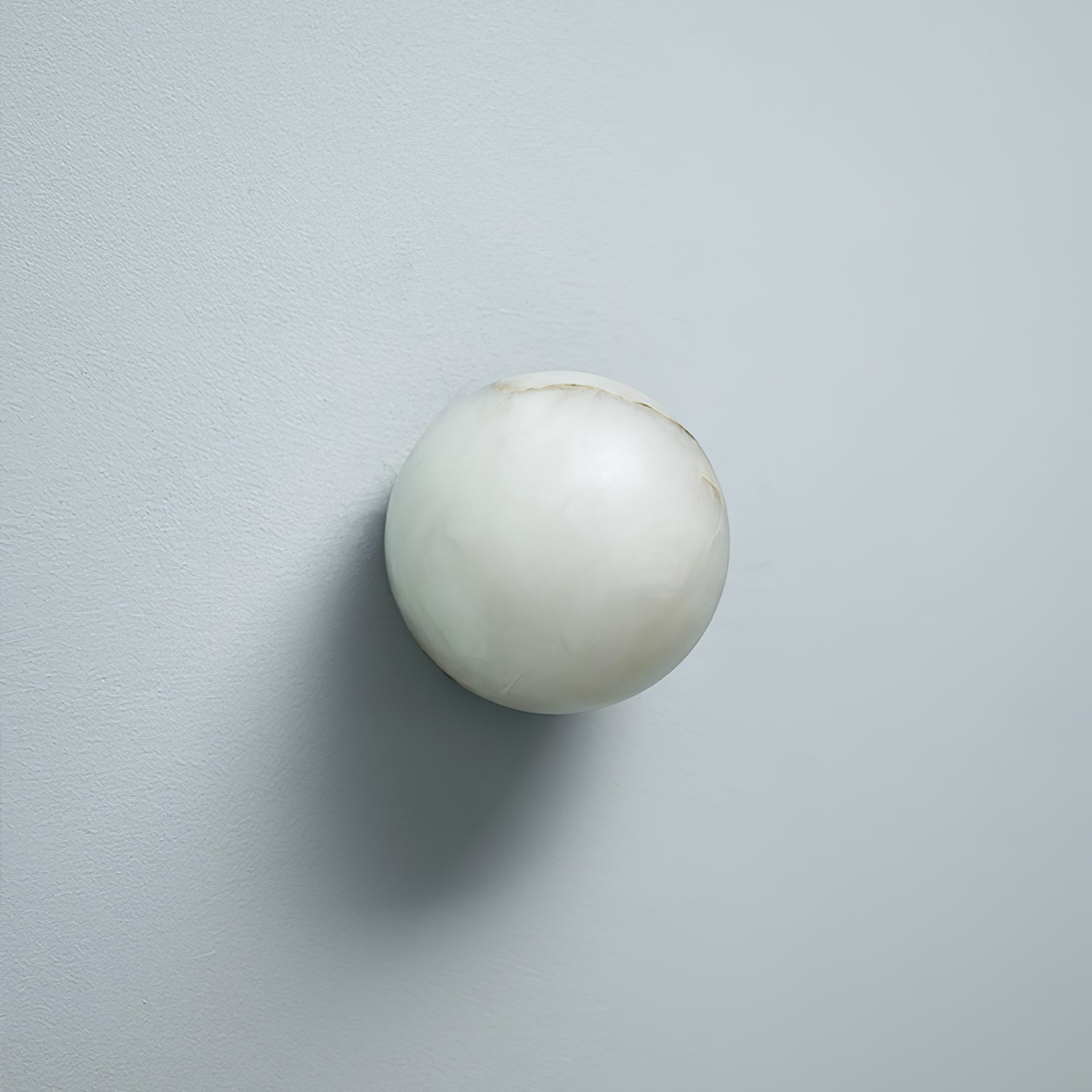 Vevinir Alabaster Globe Wall Light - Lamp Copper