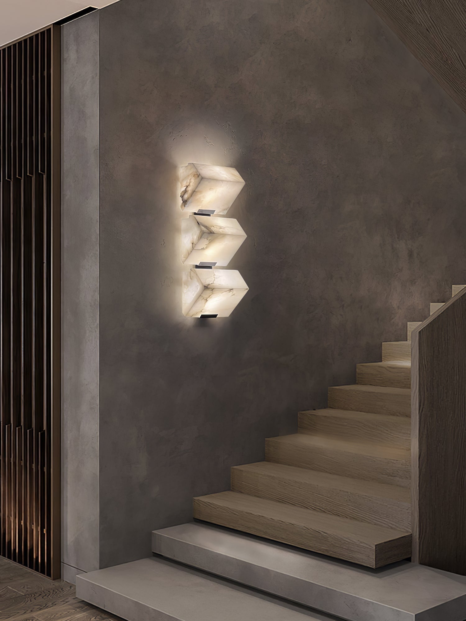 Vimiryra Alabaster Wall Light - Lamp Copper