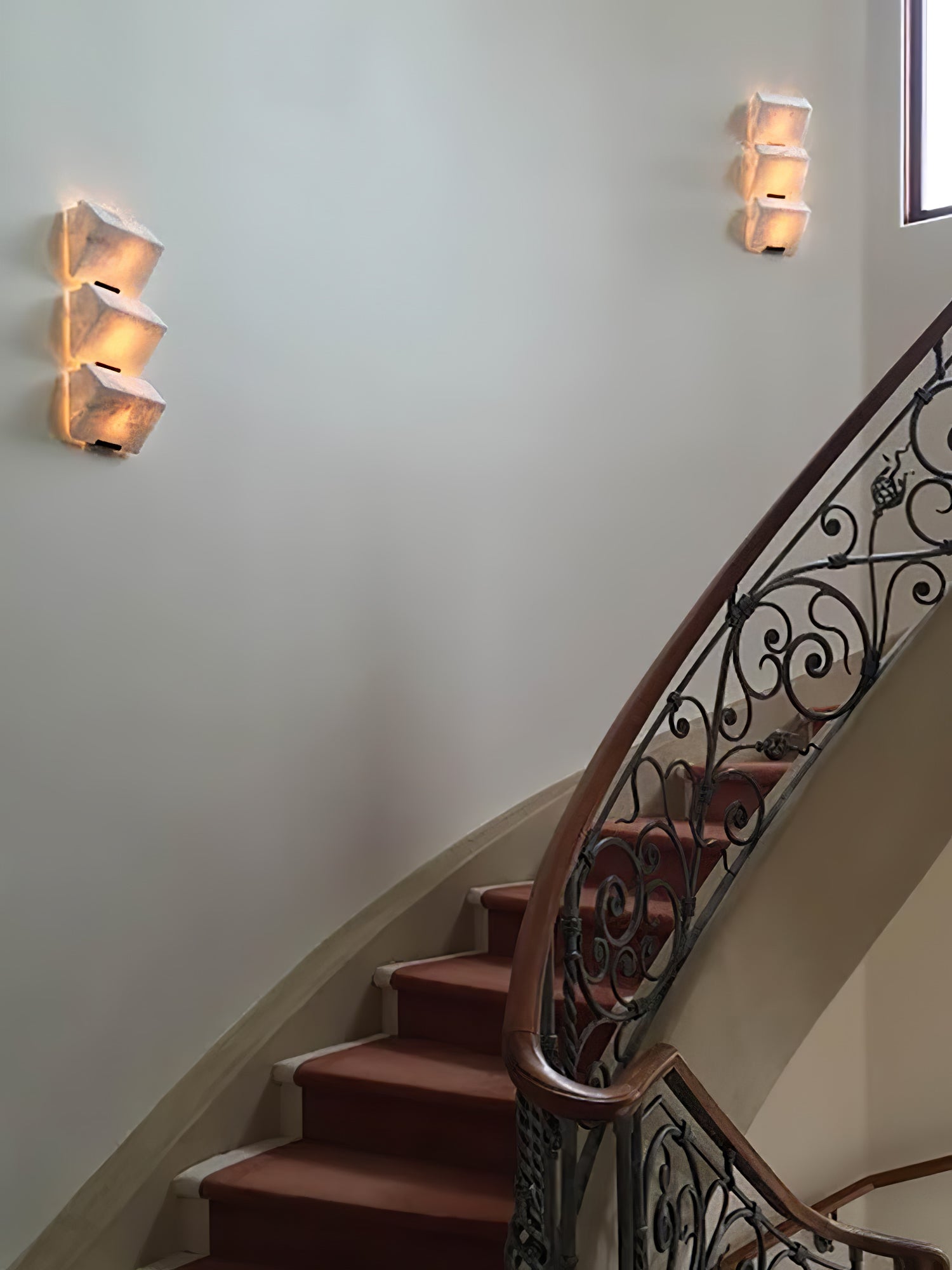 Vimiryra Alabaster Wall Light - Lamp Copper