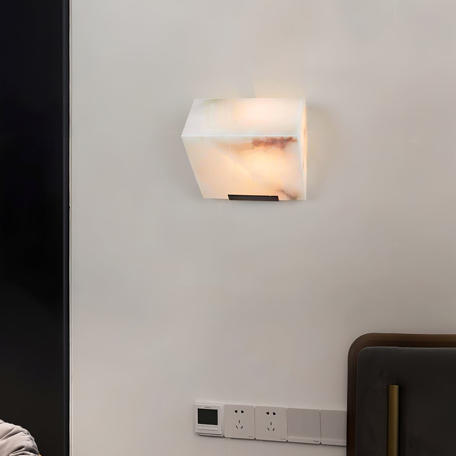 Vimiryra Alabaster Wall Light - Lamp Copper