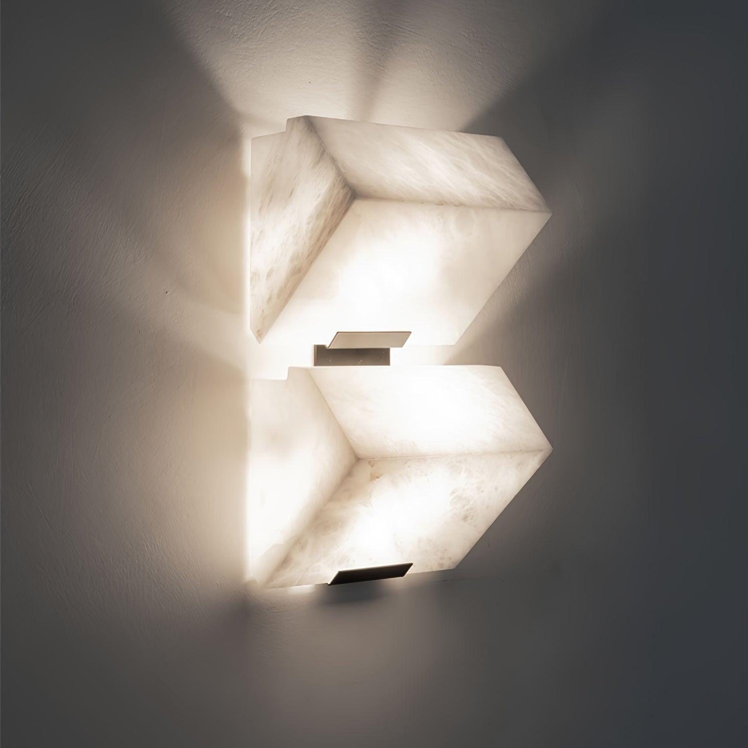 Vimiryra Alabaster Wall Light - Lamp Copper
