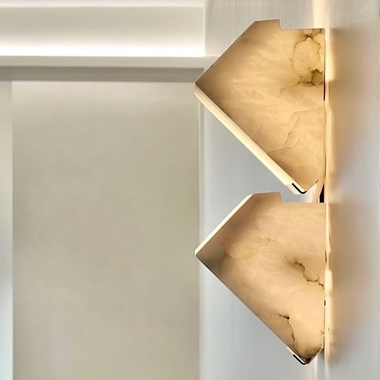 Vimiryra Alabaster Wall Light - Lamp Copper