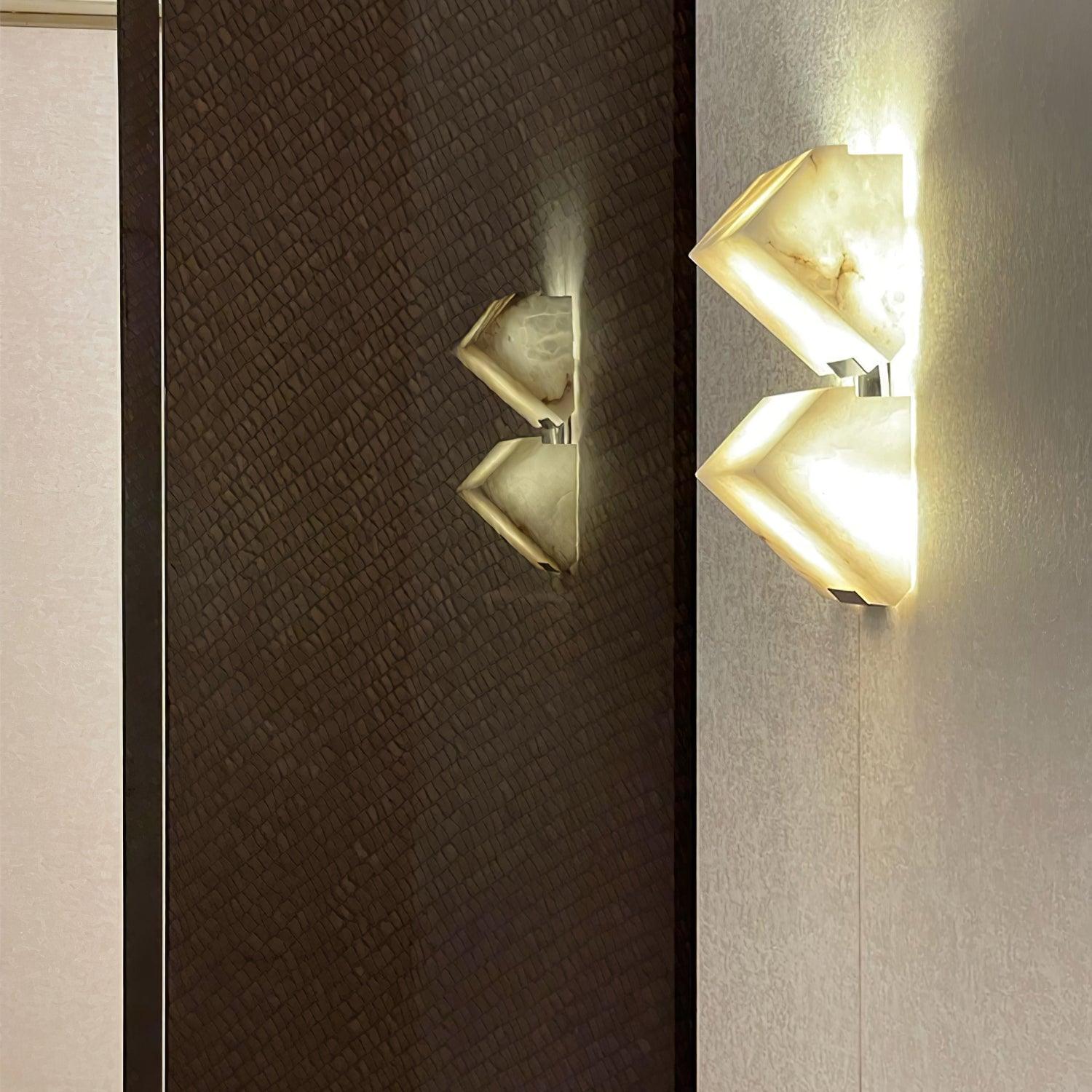Vimiryra Alabaster Wall Light - Lamp Copper
