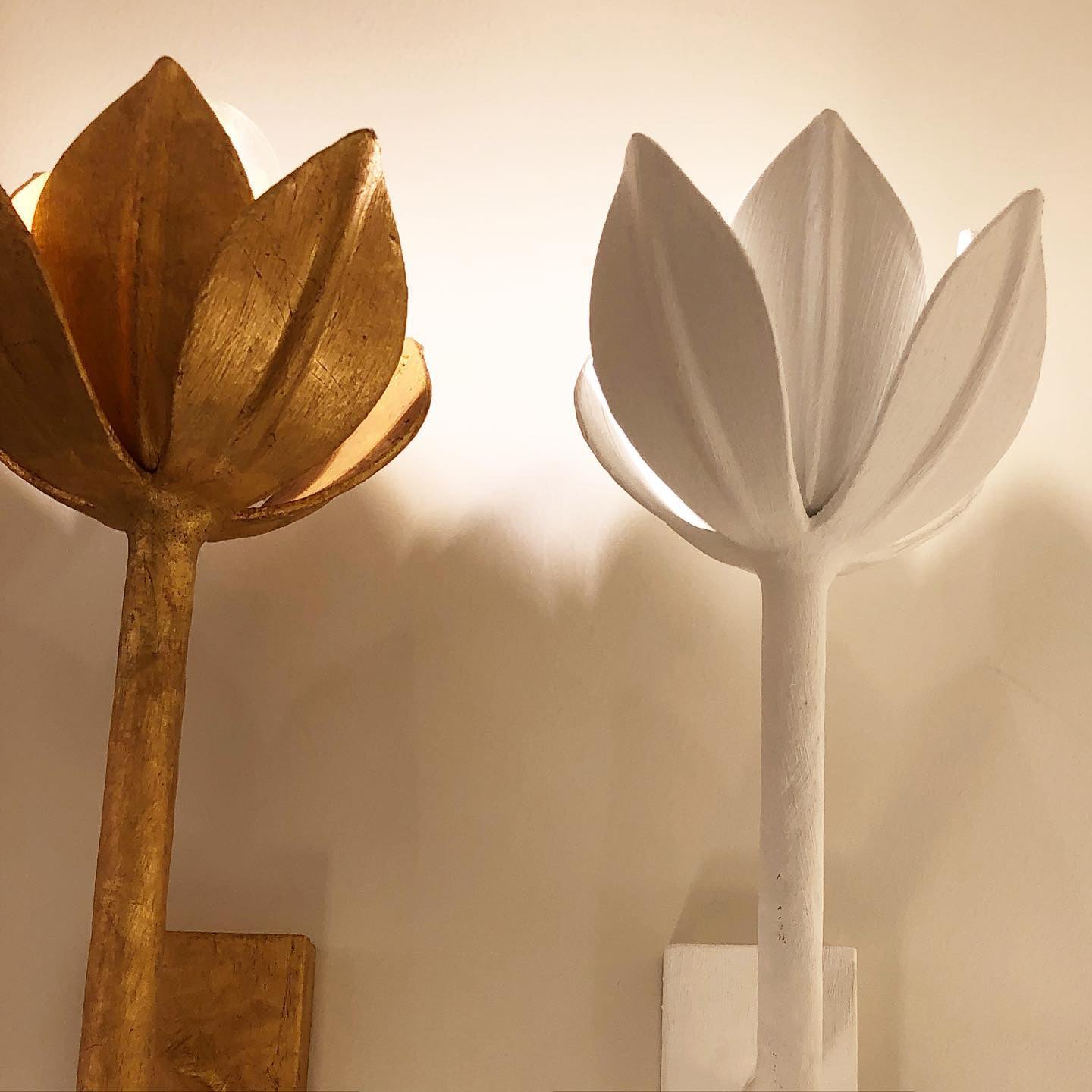 Quina Wall Lamp Flower - Lamp Copper