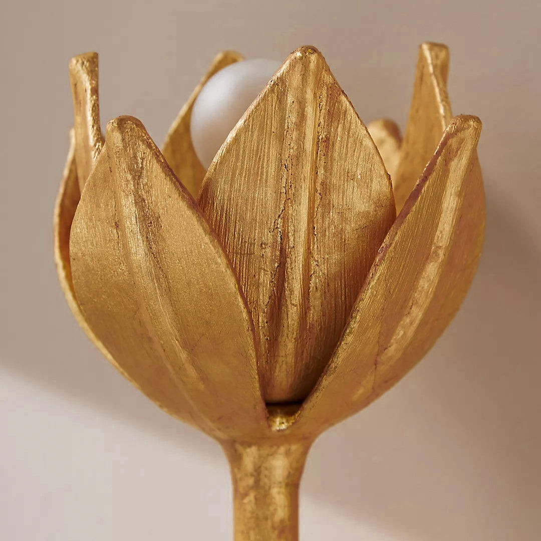 Quina Wall Lamp Flower - Lamp Copper