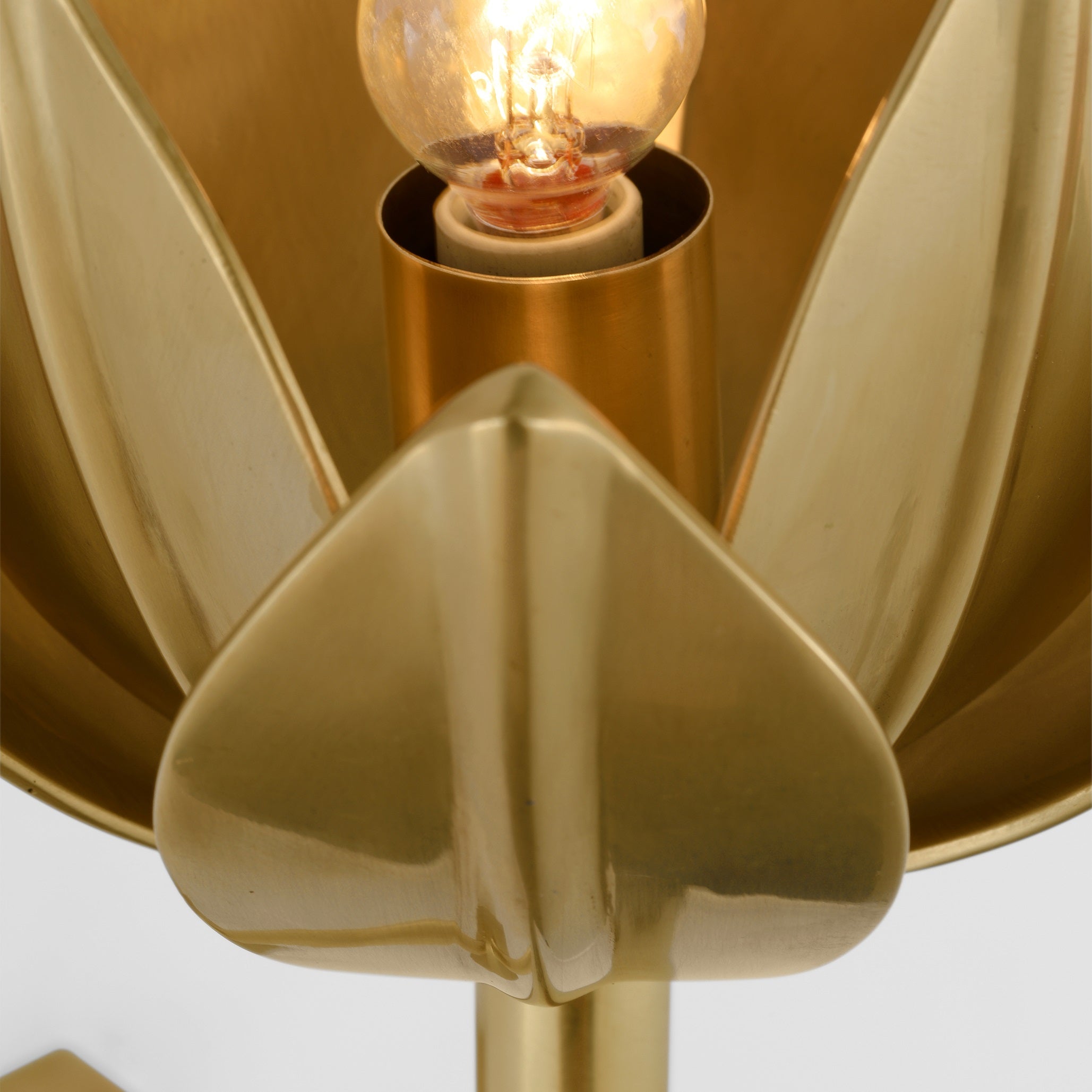 Quina Wall Lamp Flower - Lamp Copper
