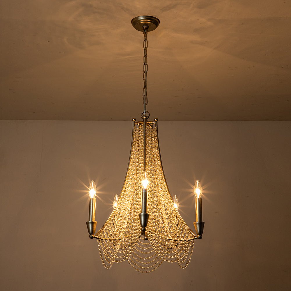 Zoruvyn Postmodern Luxury Crystal Chandelier - Lamp Copper