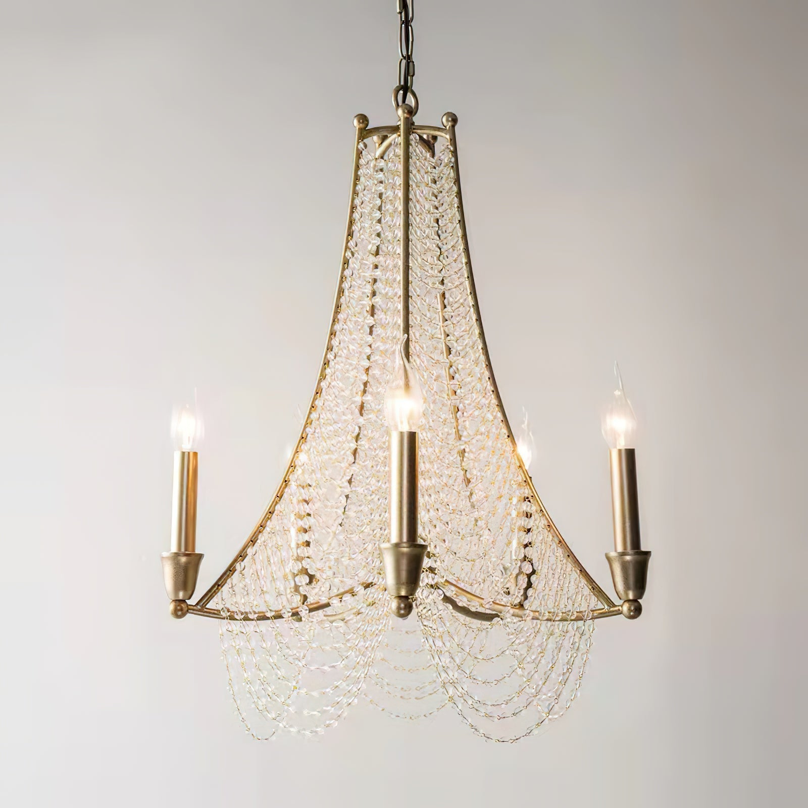 Zoruvyn Postmodern Luxury Crystal Chandelier - Lamp Copper