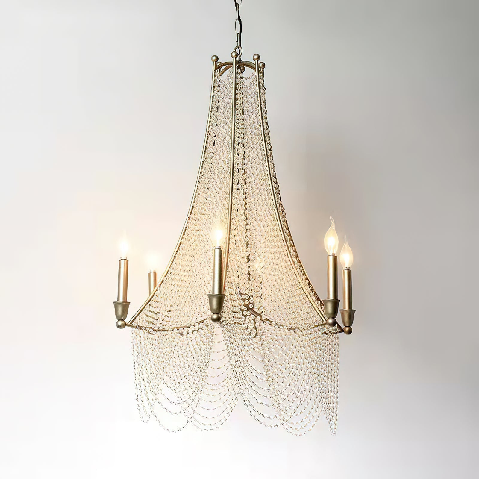 Zoruvyn Postmodern Luxury Crystal Chandelier - Lamp Copper