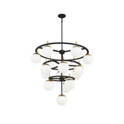 Ornuvyn Modern Minimalist Glass Chandelier - Lamp Copper