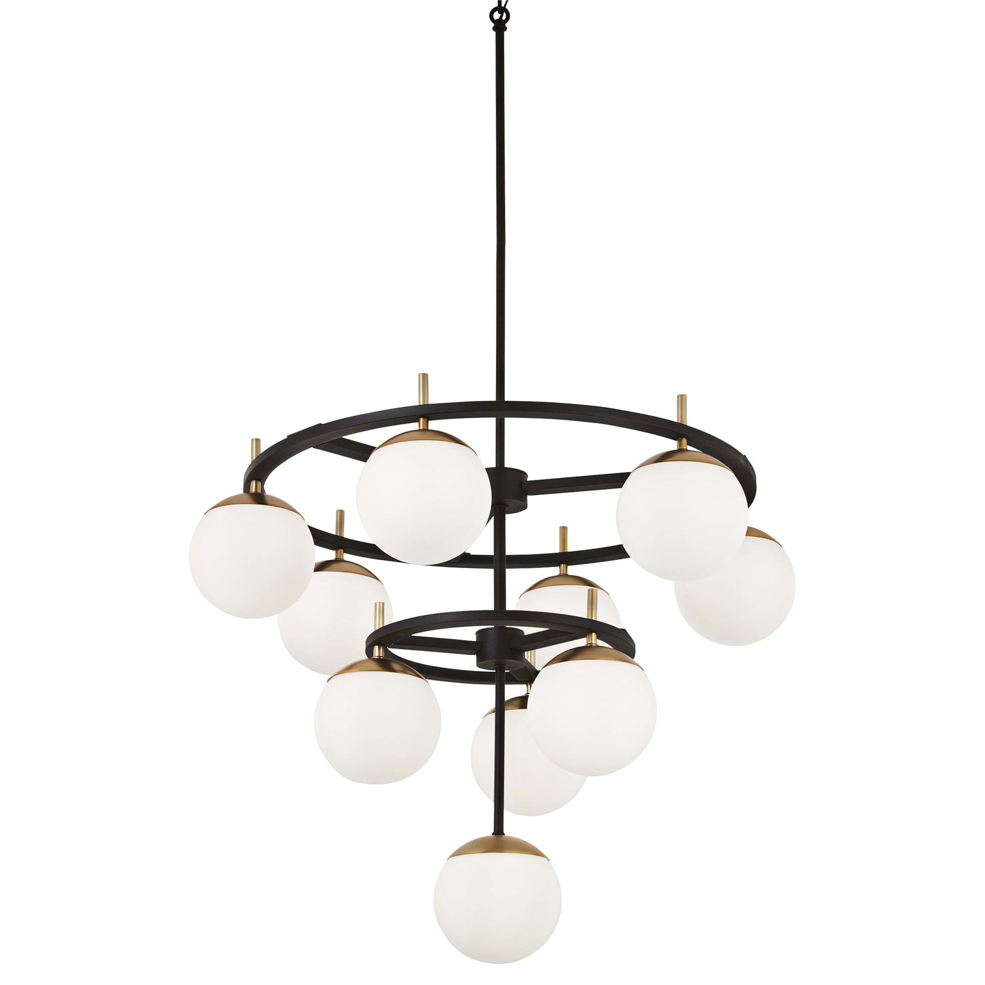 Ornuvyn Modern Minimalist Glass Chandelier - Lamp Copper