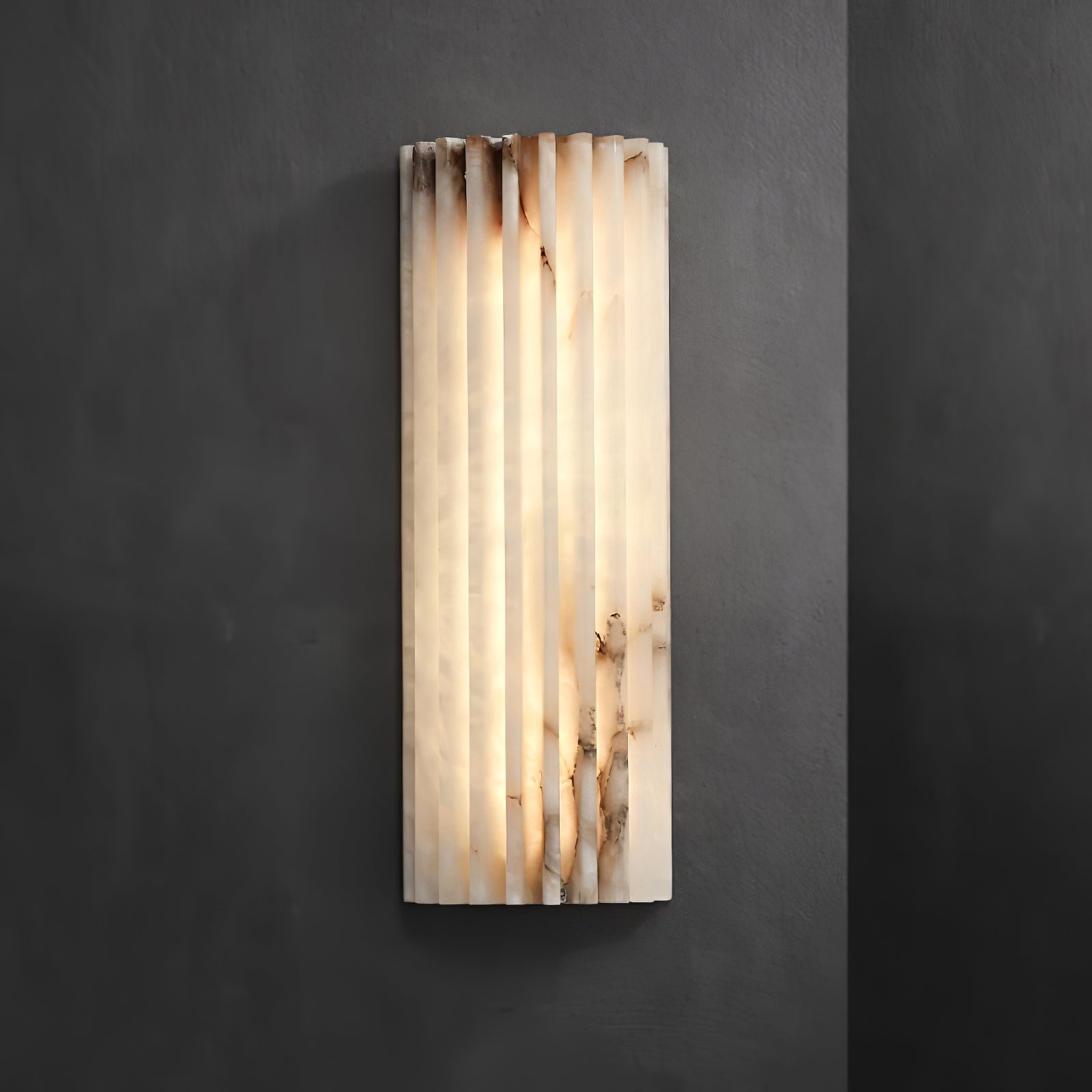 Orcarion Alabaster Wall Lamp - Lamp Copper