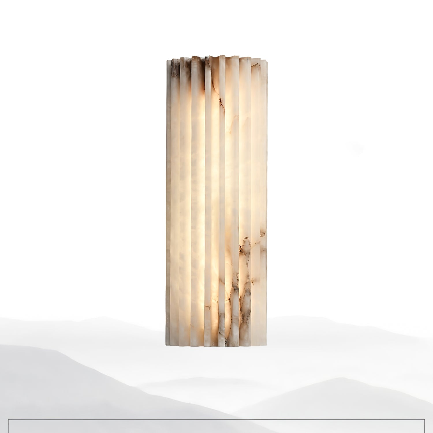 Orcarion Alabaster Wall Lamp - Lamp Copper