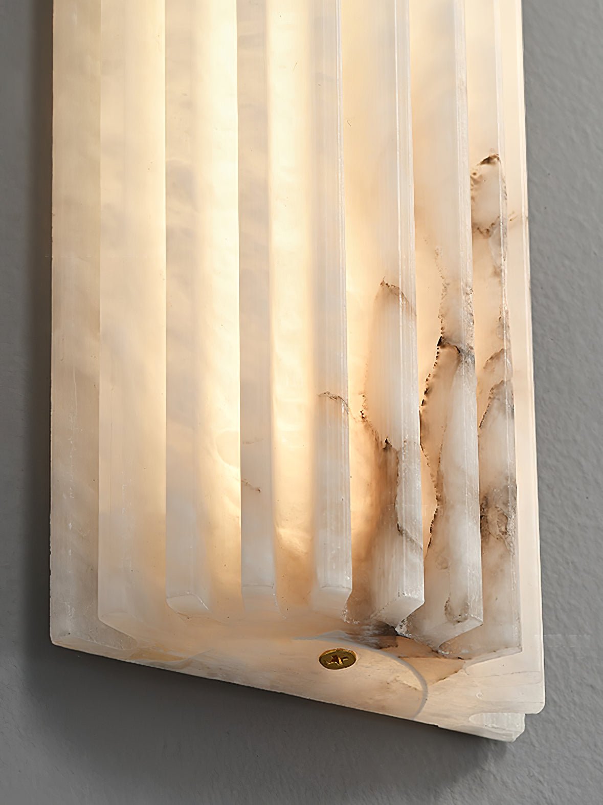 Orcarion Alabaster Wall Lamp - Lamp Copper