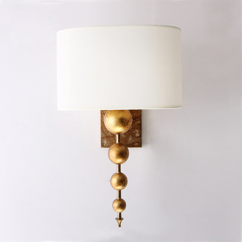 Eirikuvyn Premium Modern Metal Fabric Wall Lamp - Lamp Copper