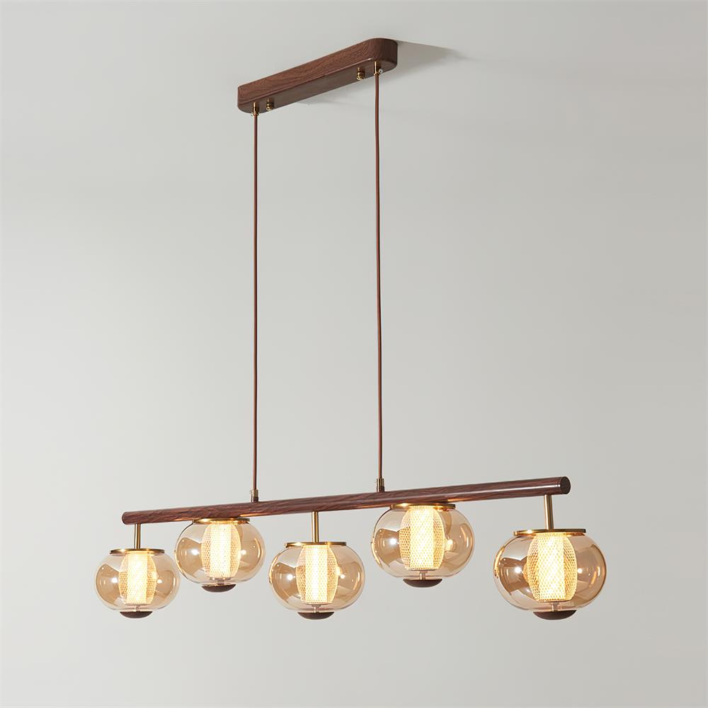 Faylen Linear Pendant Lamp - Lamp Copper