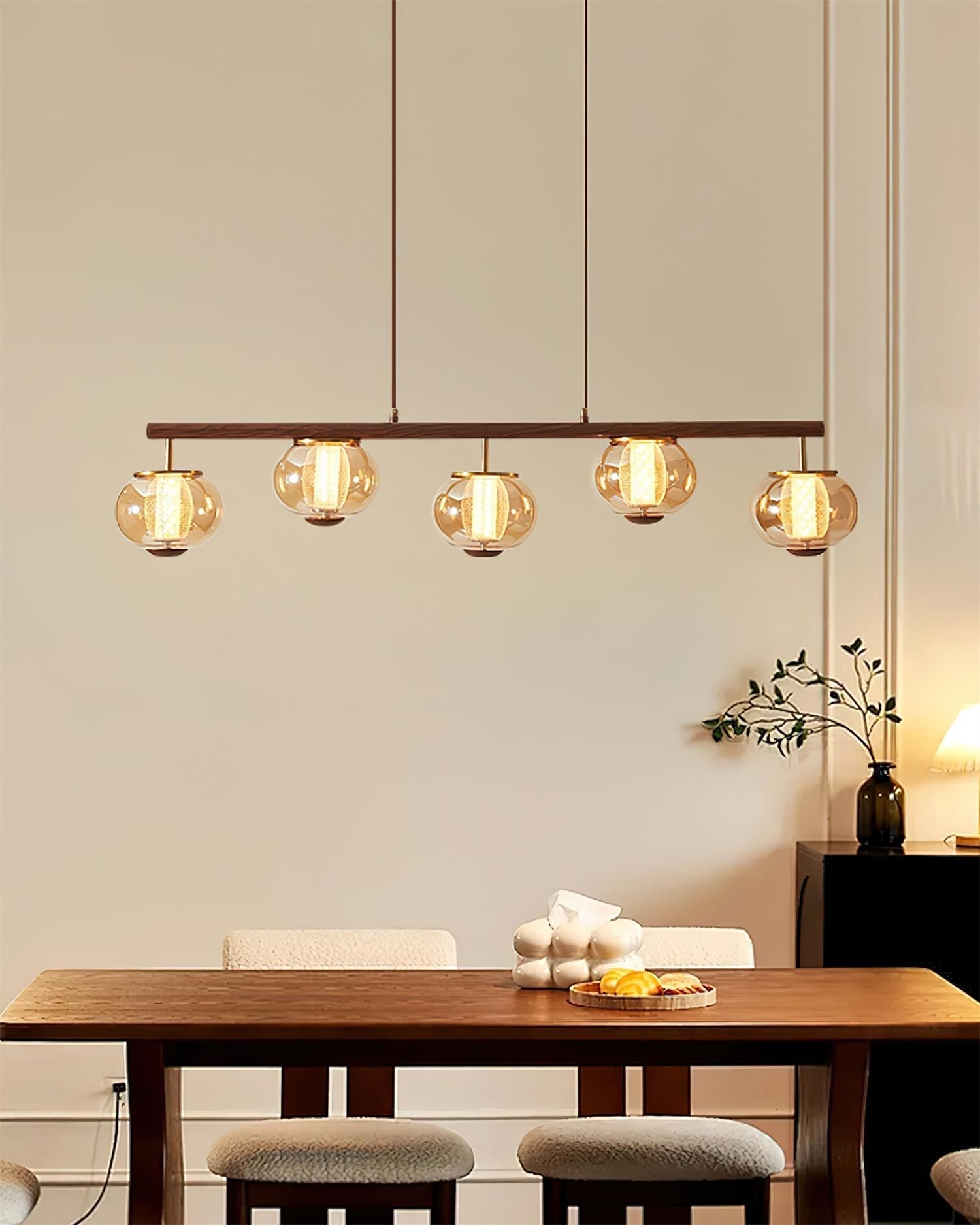 Faylen Linear Pendant Lamp - Lamp Copper