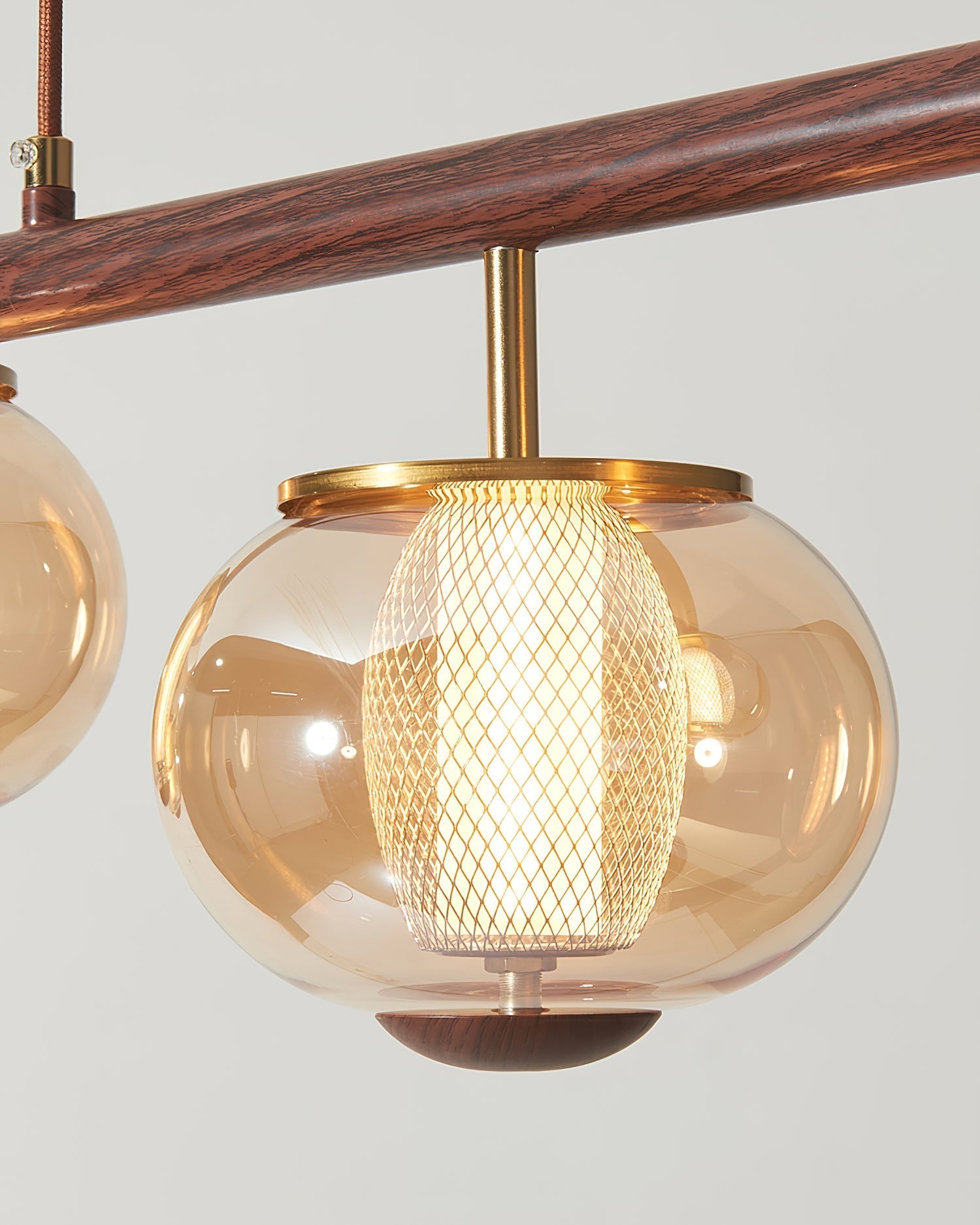 Faylen Linear Pendant Lamp - Lamp Copper