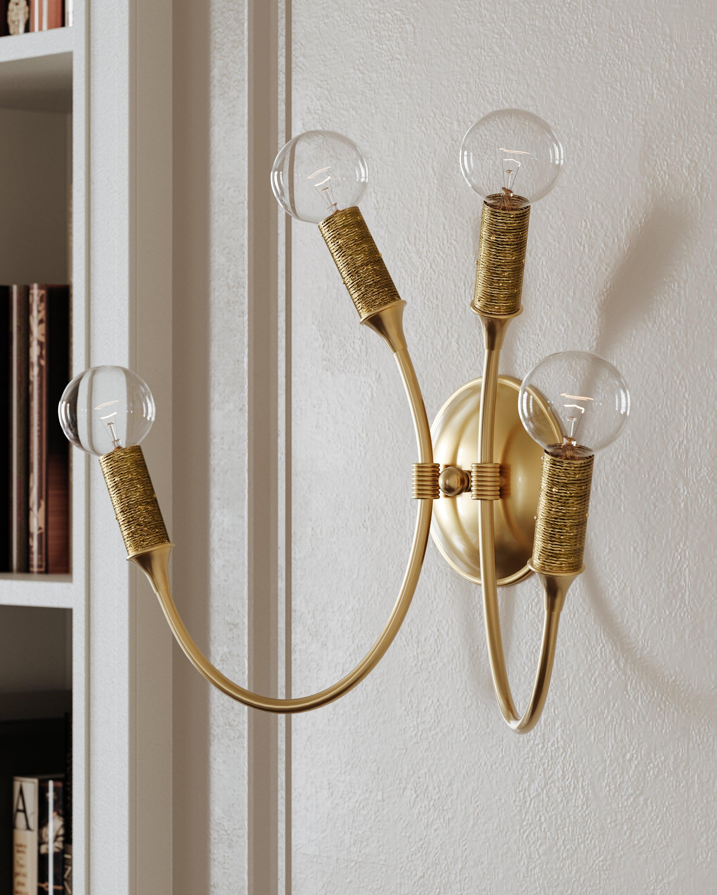 Fljotuvyn Modern Minimalist Metal Wall Lamp - Lamp Copper
