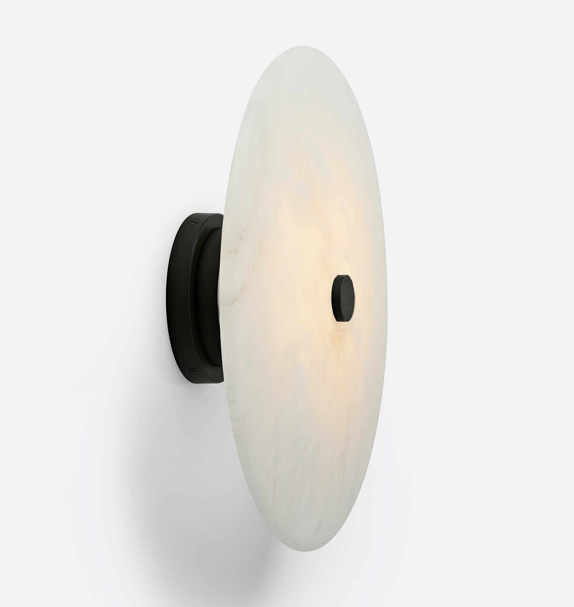 Clio Alabaster Ceiling Light - Lamp Copper