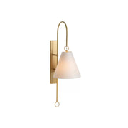 Ildvuvyi Modern Premium Brass Fabric Metal Wall Lamp - Lamp Copper