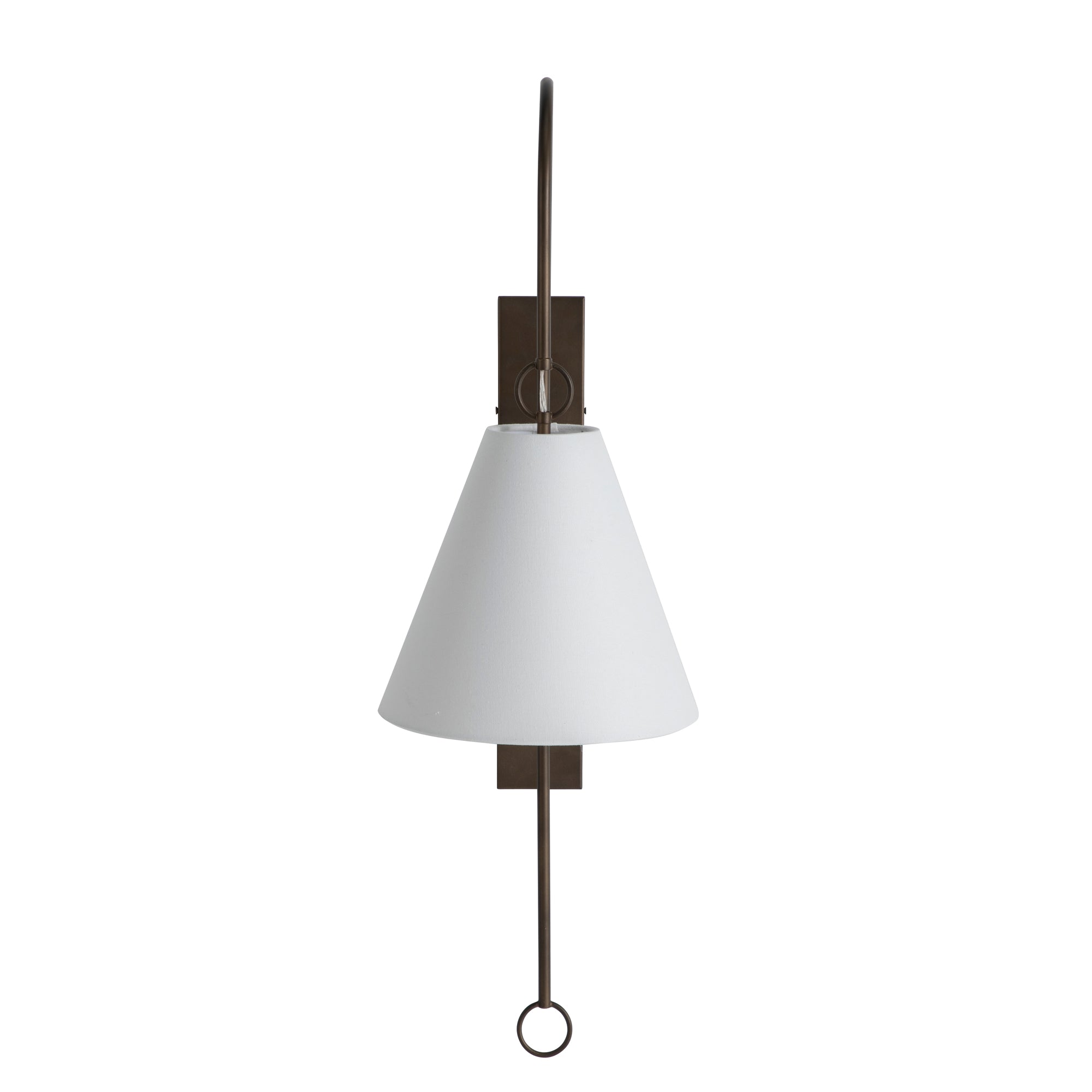 Ildvuvyi Modern Premium Brass Fabric Metal Wall Lamp - Lamp Copper