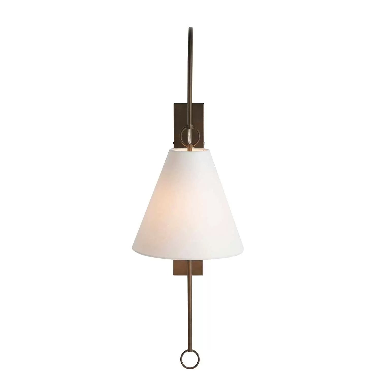 Ildvuvyi Modern Premium Brass Fabric Metal Wall Lamp - Lamp Copper