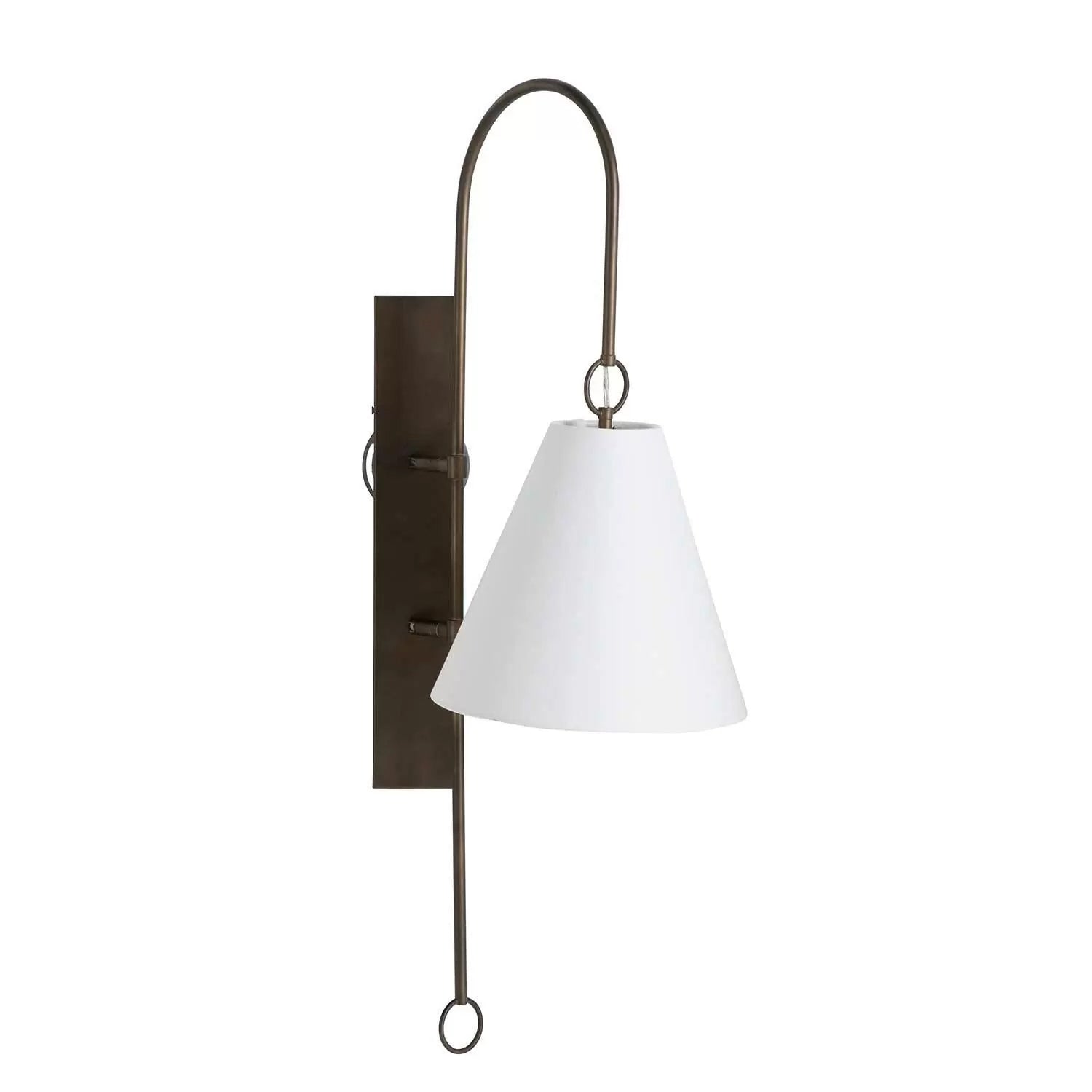Ildvuvyi Modern Premium Brass Fabric Metal Wall Lamp - Lamp Copper