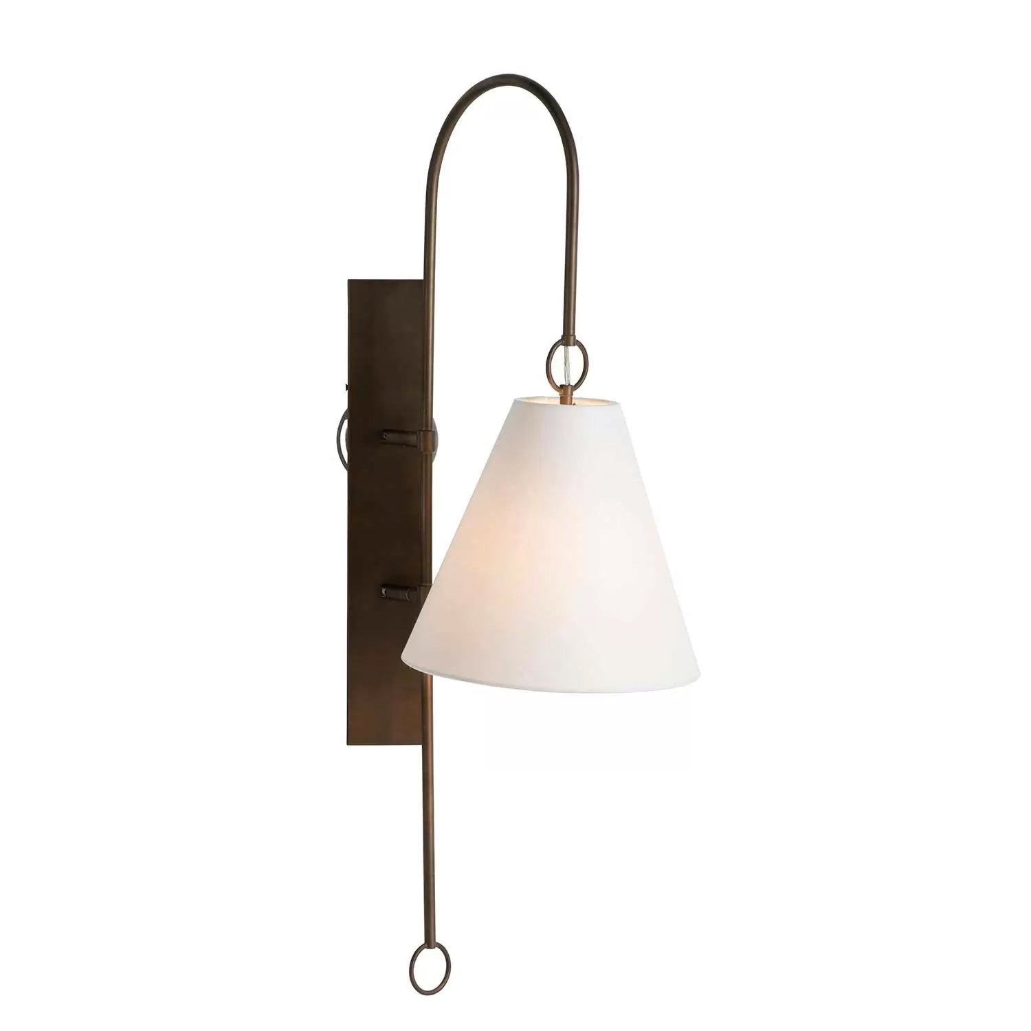 Ildvuvyi Modern Premium Brass Fabric Metal Wall Lamp - Lamp Copper