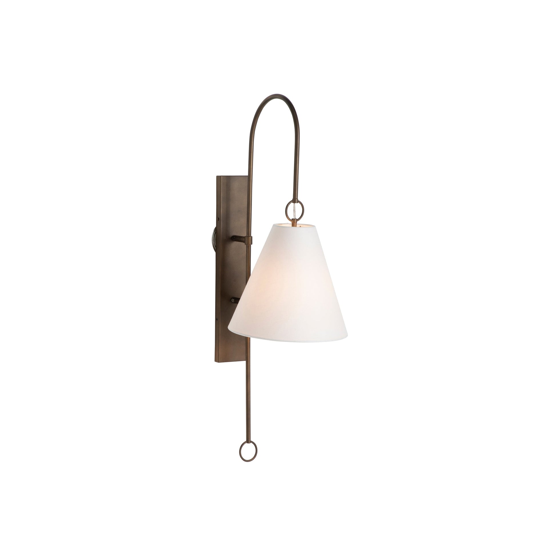 Ildvuvyi Modern Premium Brass Fabric Metal Wall Lamp - Lamp Copper