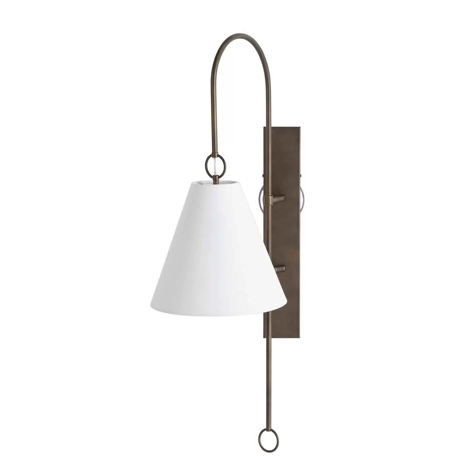 Ildvuvyi Modern Premium Brass Fabric Metal Wall Lamp - Lamp Copper