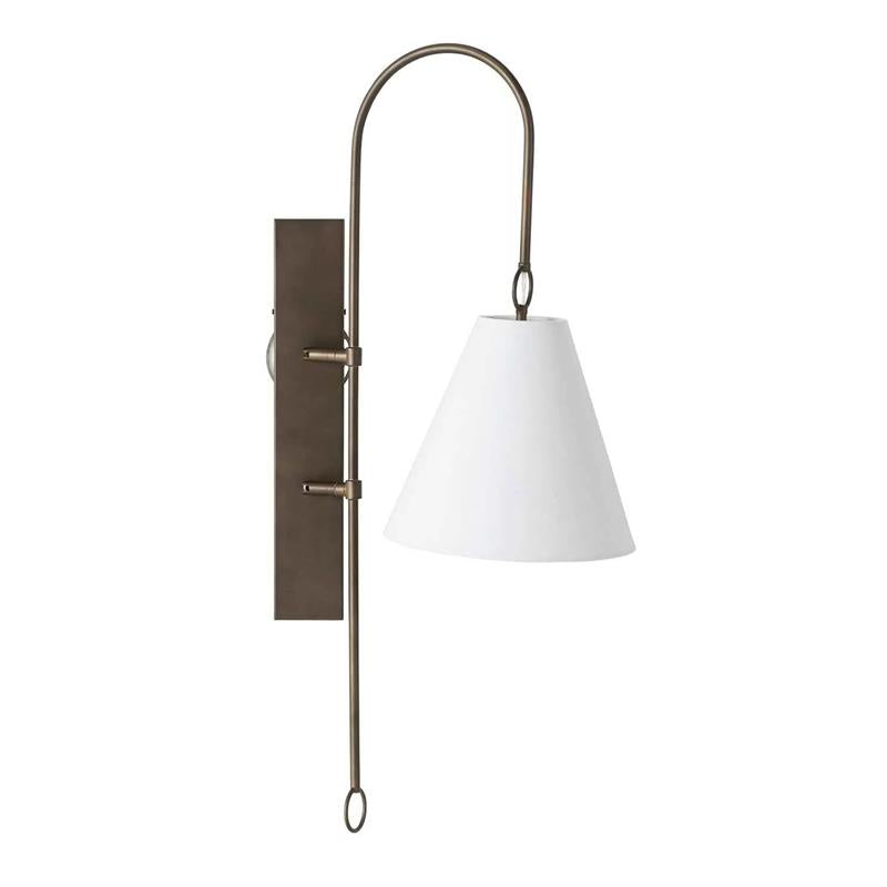 Ildvuvyi Modern Premium Brass Fabric Metal Wall Lamp - Lamp Copper