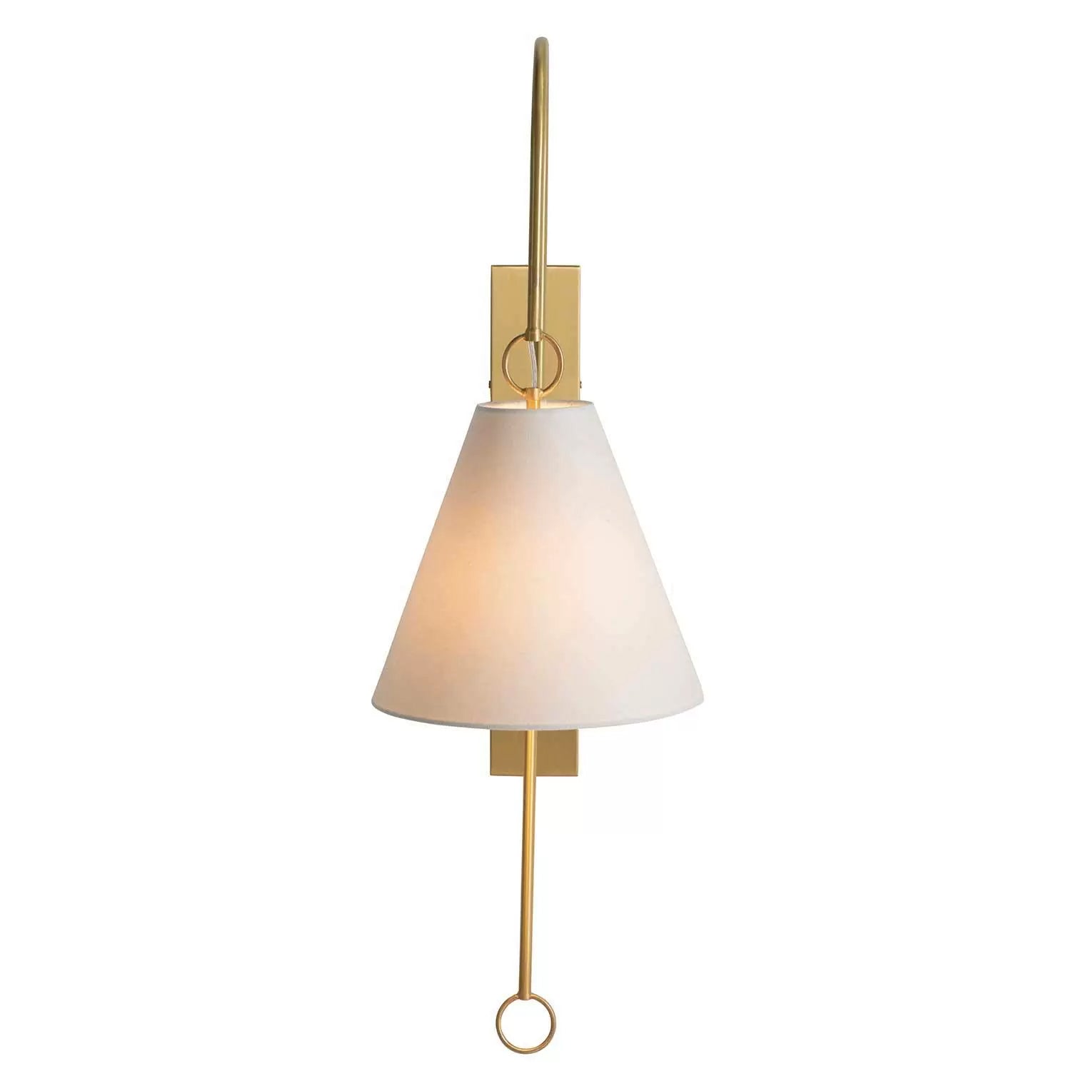 Ildvuvyi Modern Premium Brass Fabric Metal Wall Lamp - Lamp Copper