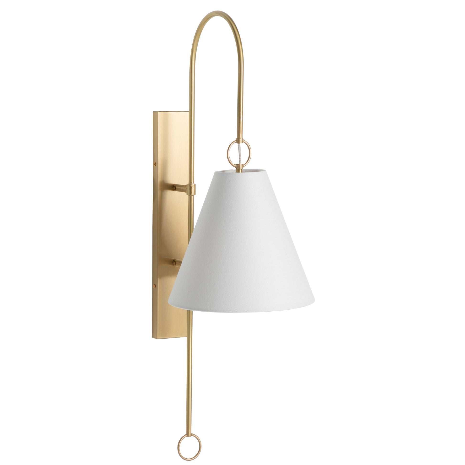 Ildvuvyi Modern Premium Brass Fabric Metal Wall Lamp - Lamp Copper