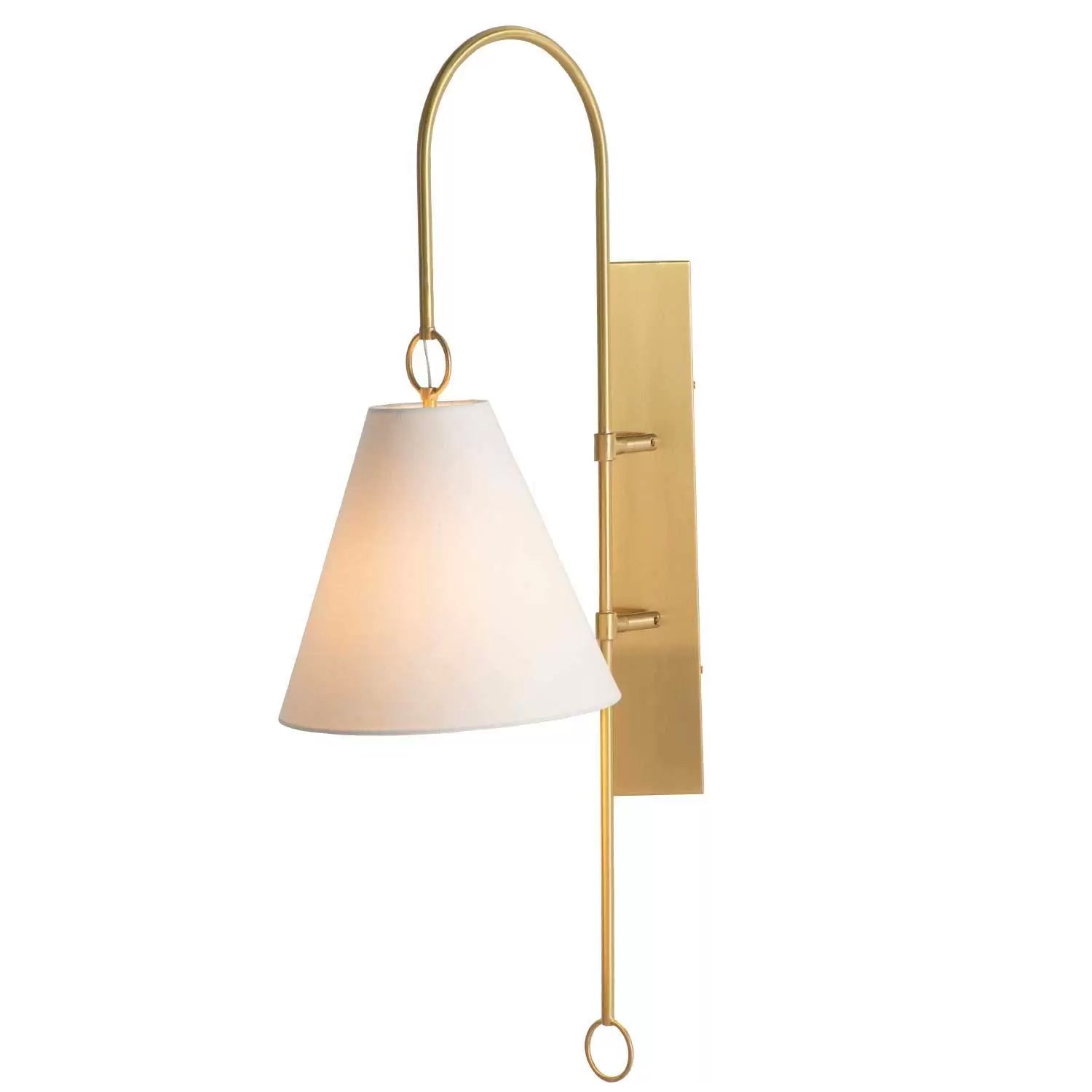 Ildvuvyi Modern Premium Brass Fabric Metal Wall Lamp - Lamp Copper