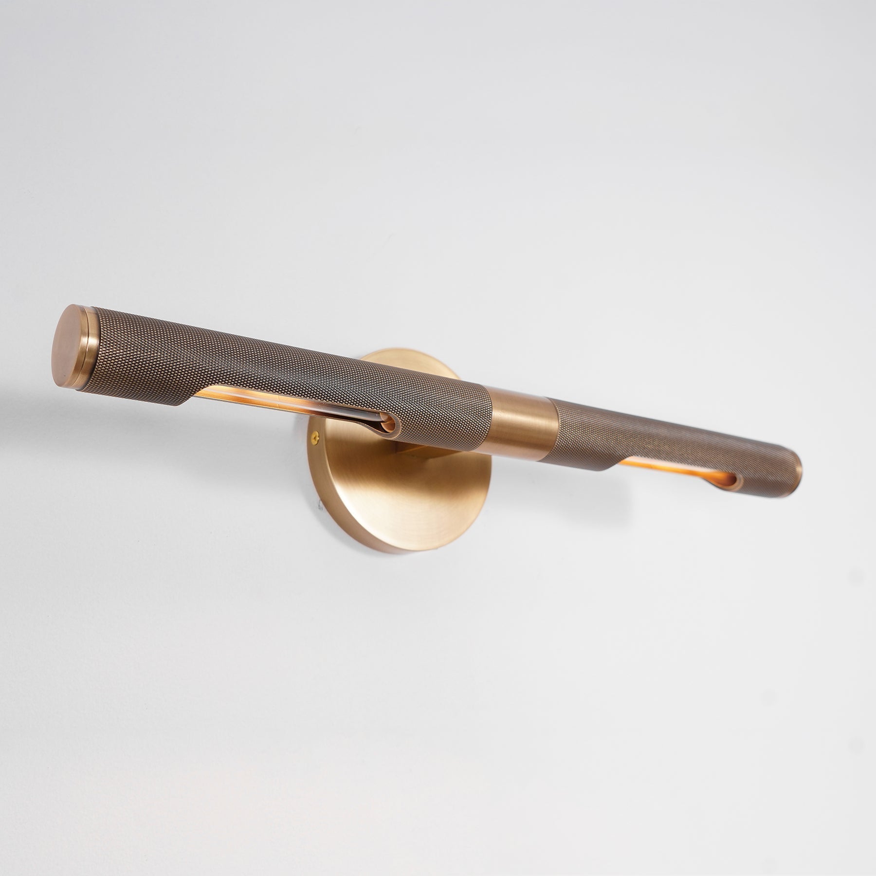 Solvain Modern Brass LED Wall Light - Lamp Copper