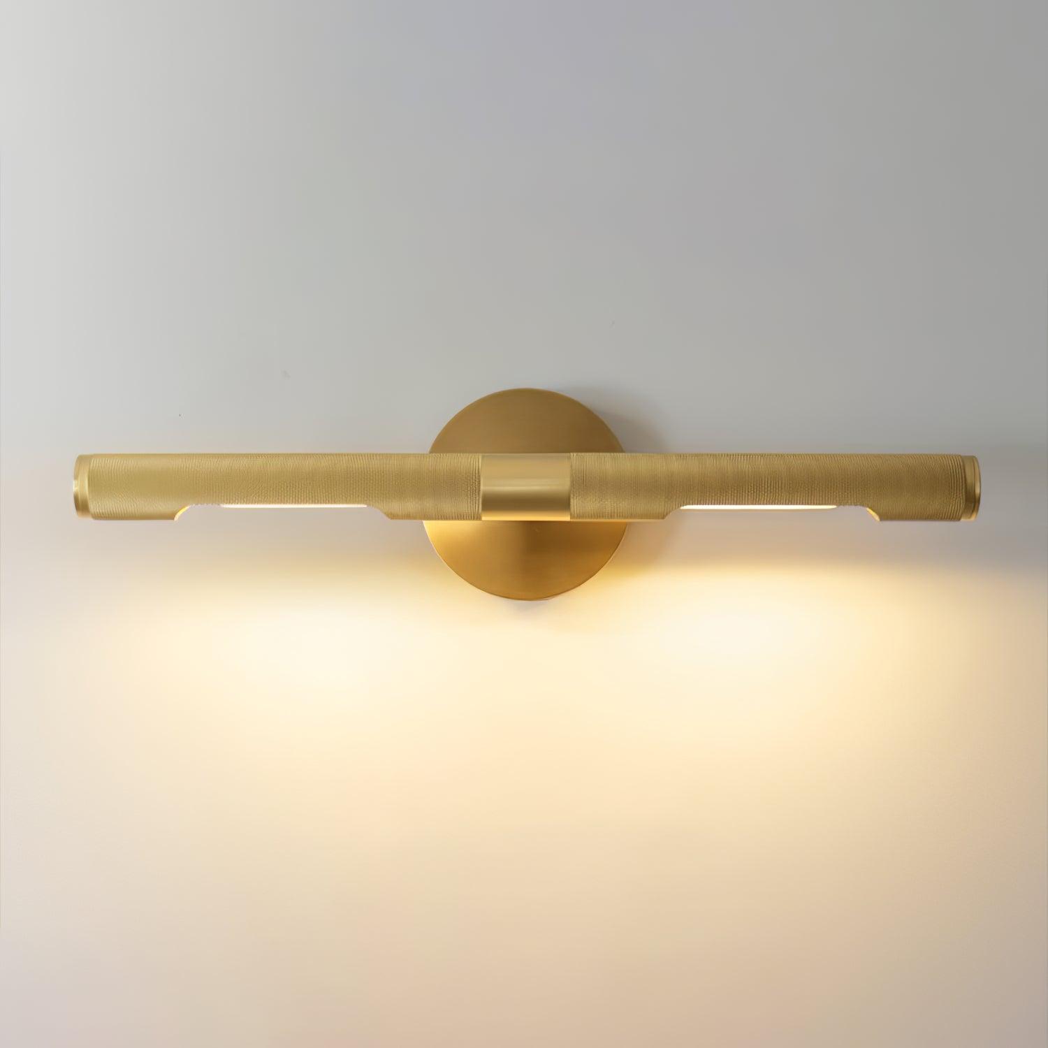 Solvain Modern Brass LED Wall Light - Lamp Copper