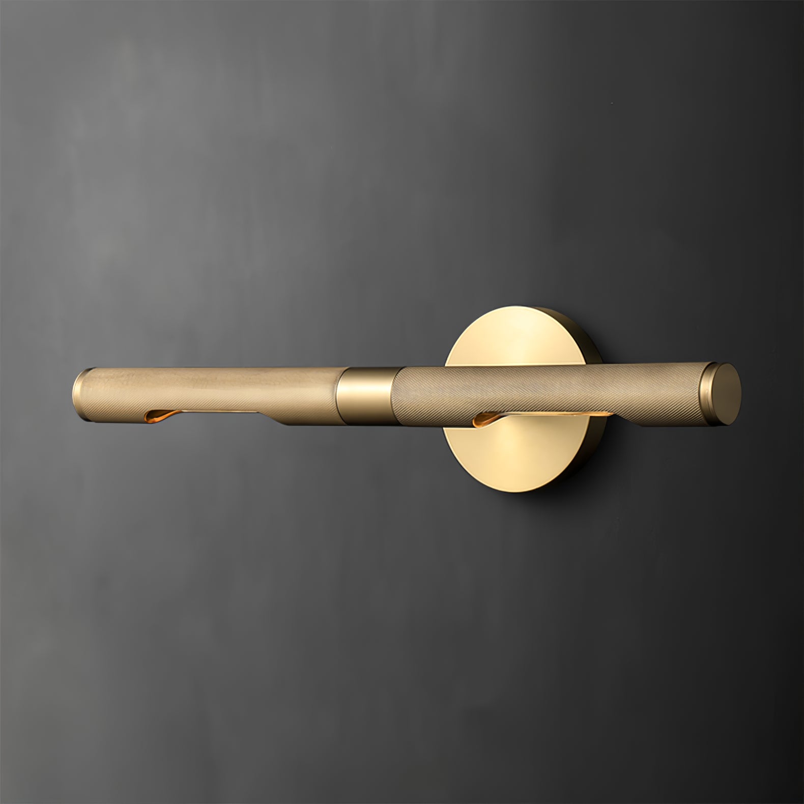 Solvain Modern Brass LED Wall Light - Lamp Copper
