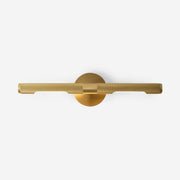 Solvain Modern Brass LED Wall Light - Lamp Copper