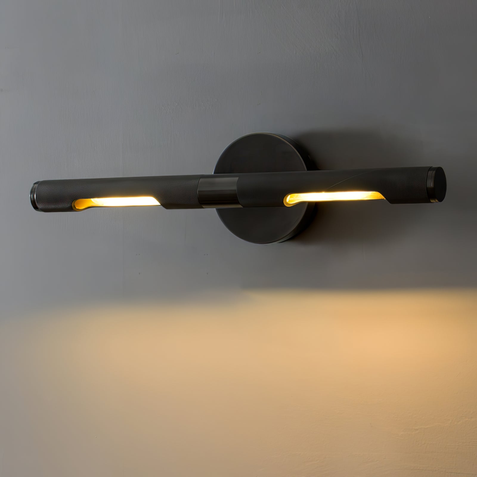 Solvain Modern Brass LED Wall Light - Lamp Copper