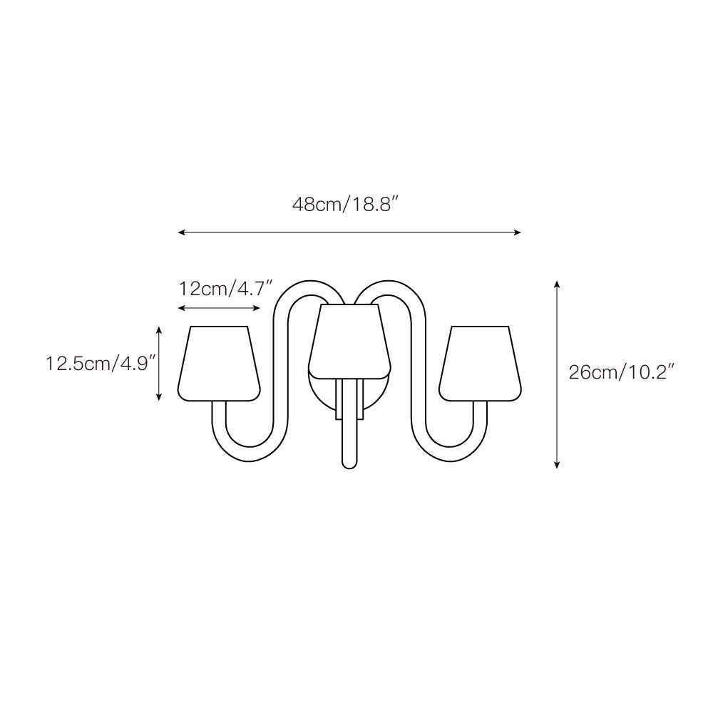 Norduvyi Modern Minimalist Aluminum Wall Lamp - Lamp Copper